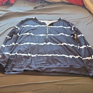 Women's Long Sleeve Tie-Dye Top